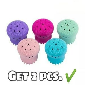 2PCS Silicone Face Cleansing Brush Facial Cleanser